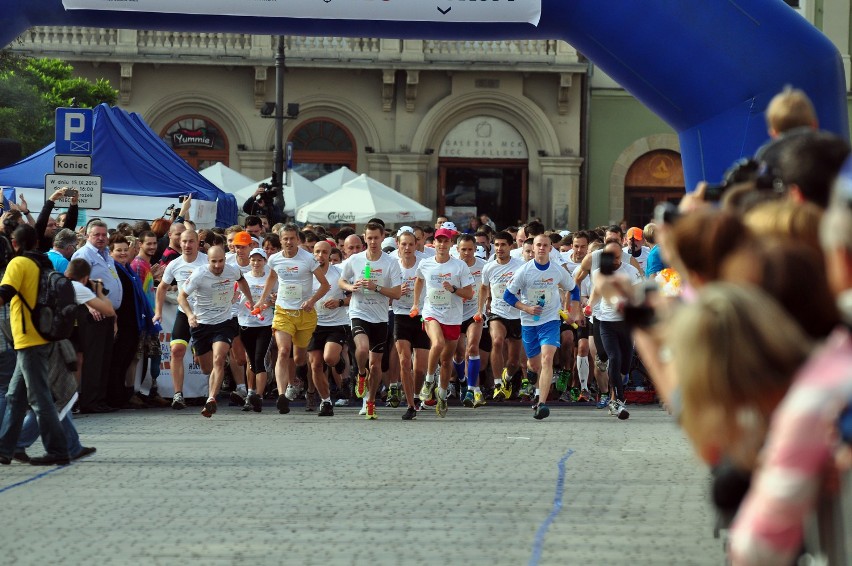 Charytatywny bieg Kraków Business Run.