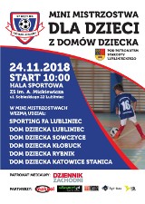 Lubliniec: Mini Mistrzostwa dla Dzieci z Domów Dziecka w piłce nożnej pod patronatem starosty lublinieckiego