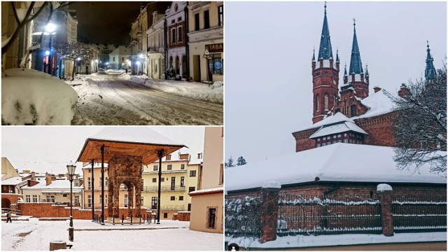 Tak wyglądał zimowy Tarnów na zdjęciach użytkowników Instagrama.