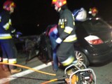 Tragiczny wypadek na S1 w Przeczycach. Zderzyły się dwa samochody osobowe i tir [ZDJĘCIA]
