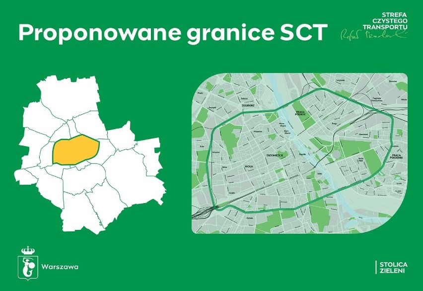 Strefa Czystego Transportu w Warszawie. Jaka będzie? Ratusz pokazał projekt i plany jej rozwoju. Będą też konsultacje z mieszkańcami