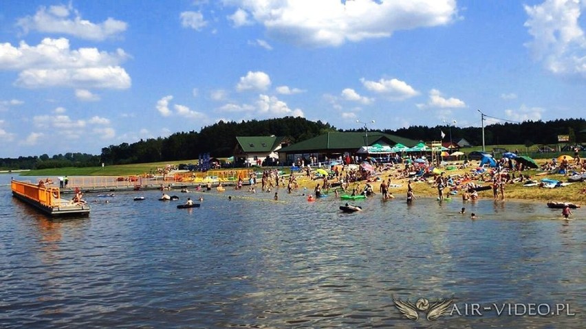 Kąpielisko przy Ośrodku Rekreacyjno-Wypoczynkowym Narożniki w Radgoszczy