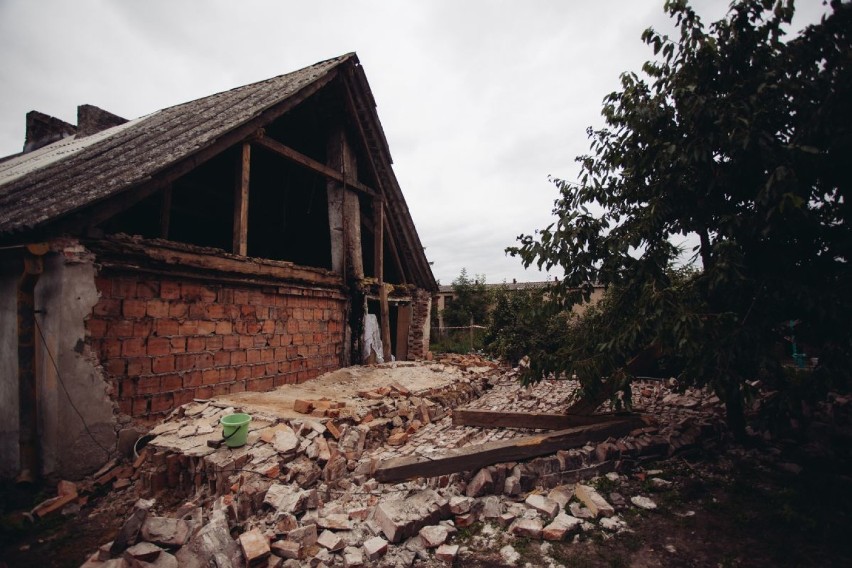 Katastrofa budowlana w gminie Szubin. "Cud, że nikt nie zginął"  [zdjęcia]