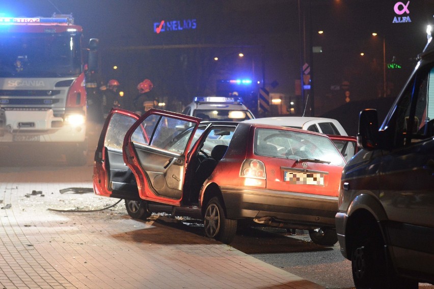 Wypadek na ul. Brzeźnej w Grudziądzu. Cztery osoby trafiły do szpitala [wideo, zdjęcia]