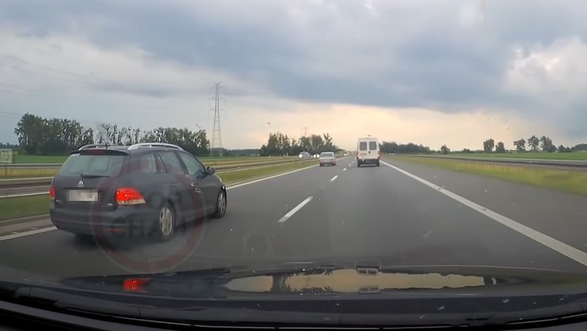 "Wyszli z auta na środek drogi i czekali na mnie". Agresja na autostradzie A4 pod Wrocławiem [FILM]
