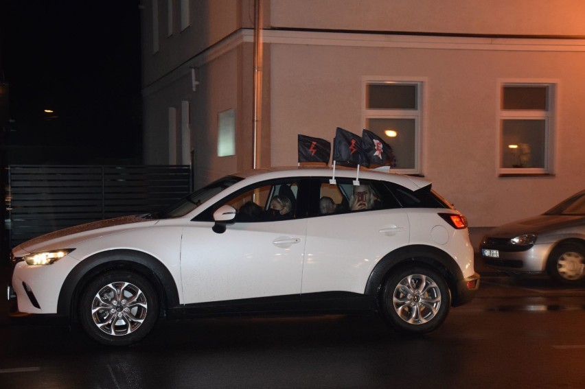 Protest w Nowym Dworze Gdańskim. Mieszkańcy Malborka przyłączyli się do nowodworskiej blokady miasta