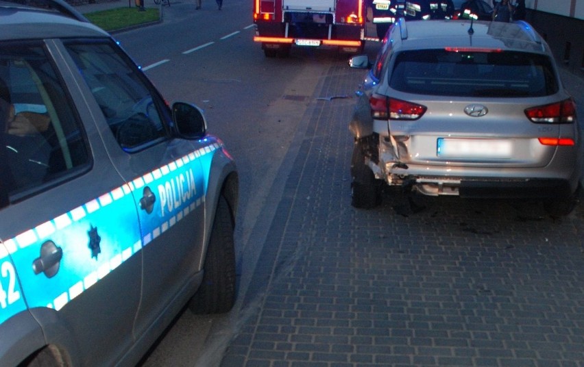 Policja wyjaśniała okoliczności wypadku w Pelplinie [ZDJĘCIA]