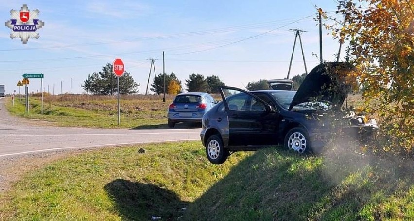 Wypadek drogowy w gminie Annopol. Na skrzyżowaniu zderzyły...