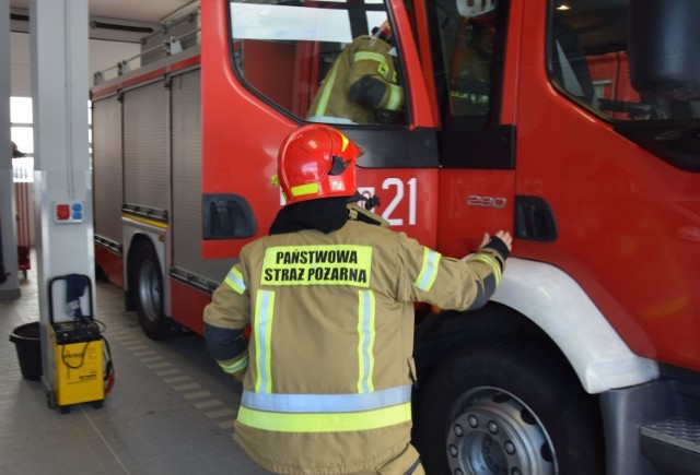 Strażacy z powiecie żnińskim dziś mieli kilka interwencji związanych z wietrzną pogodą.