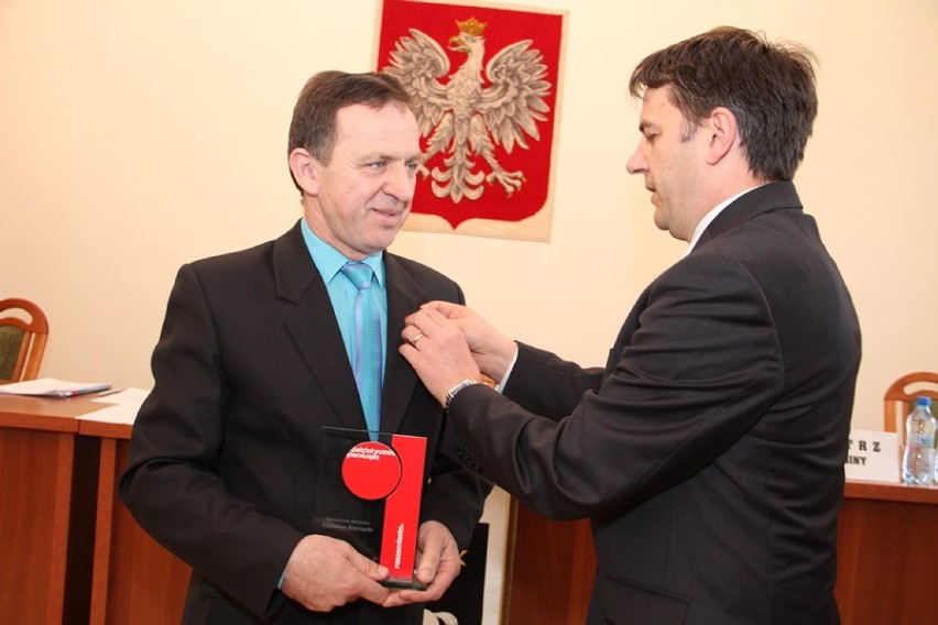 Stanisław Biernacki odebrał statuetkę dla Patriotycznie Zakręconego