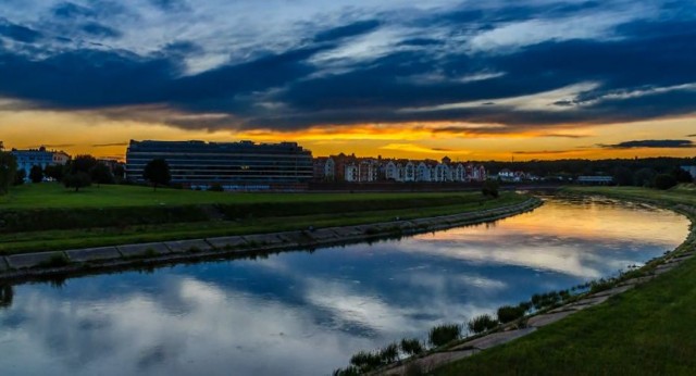 Below the skies of Poznan.