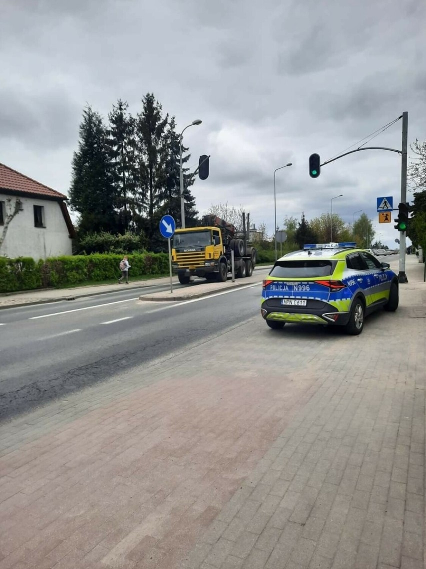 Potrącenie 8-letniego chłopca w Chojnicach. Kierowcy ciężarówki zatrzymano prawo jazdy