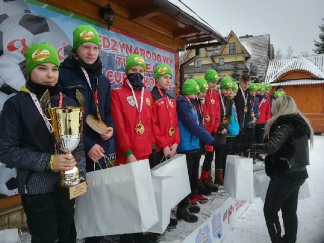 Młoda Lechia szalała pod Tatrami.Oskar Sadowski najlepszym zawodnikiem