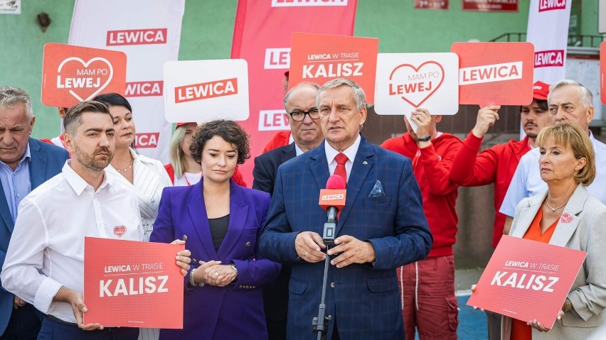 Lewica zaprezentowała swoich kandydatów w zbliżających się wyborach. ZDJĘCIA