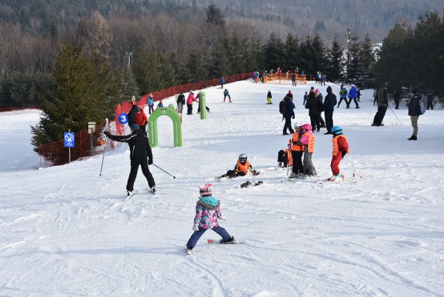 W sobotę (06.02) na stoku narciarskim Jurasówka pod Tarnowem pojawili się miłośnicy zimowego szaleństwa