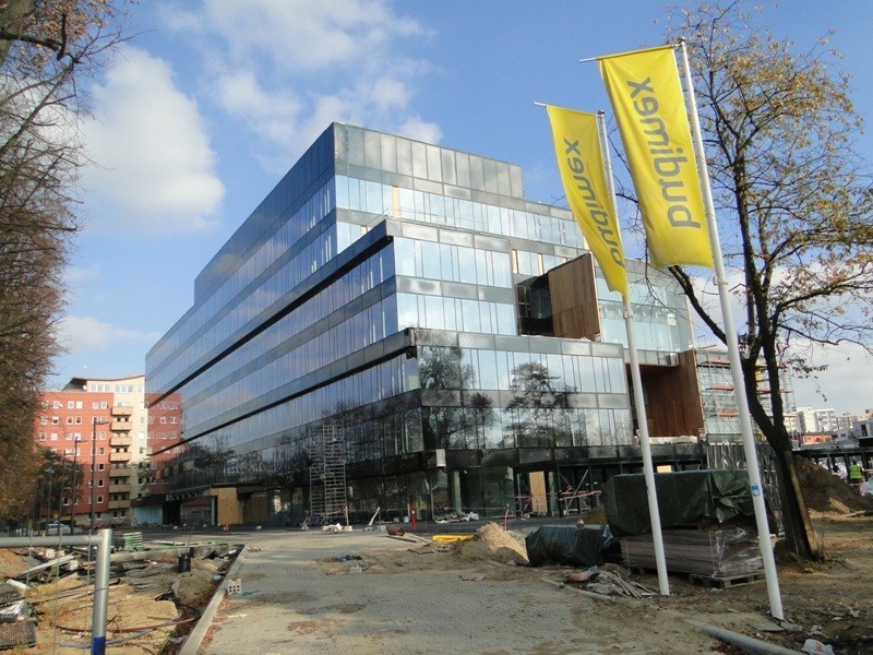 Pixel: Nowy biurowiec Allegro w Poznaniu prawie gotowy [ZDJĘCIA]
