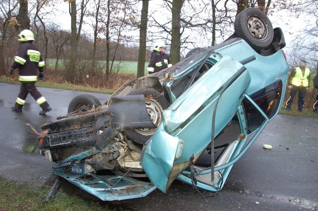 Wypadek pomiędzy Chobienicami a Przyprostynią