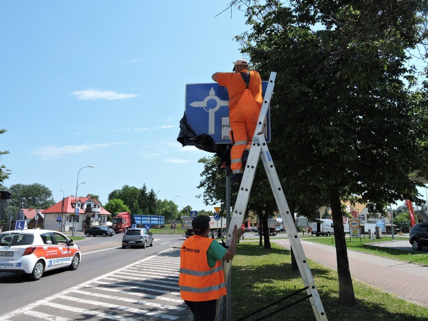 Zamknięty most na drogach krajowych 19 i 66