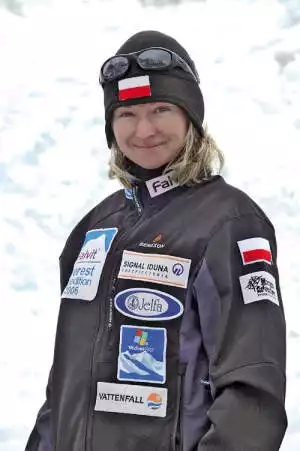 Martyna na szczycie Mount Everestu
