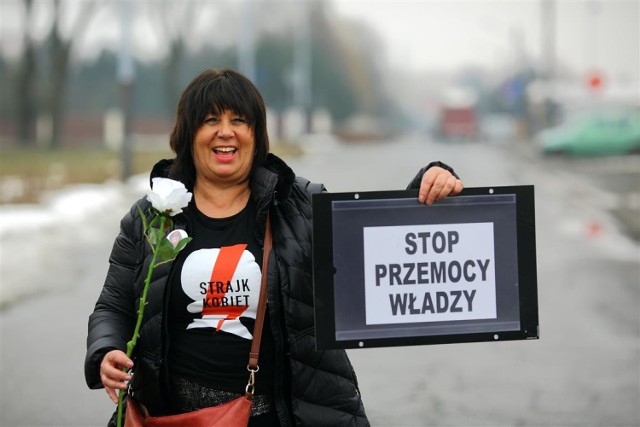 Piotrkowianki i bełchatowianki na Ogólnopolskim Strajku Kobiet w Warszawie