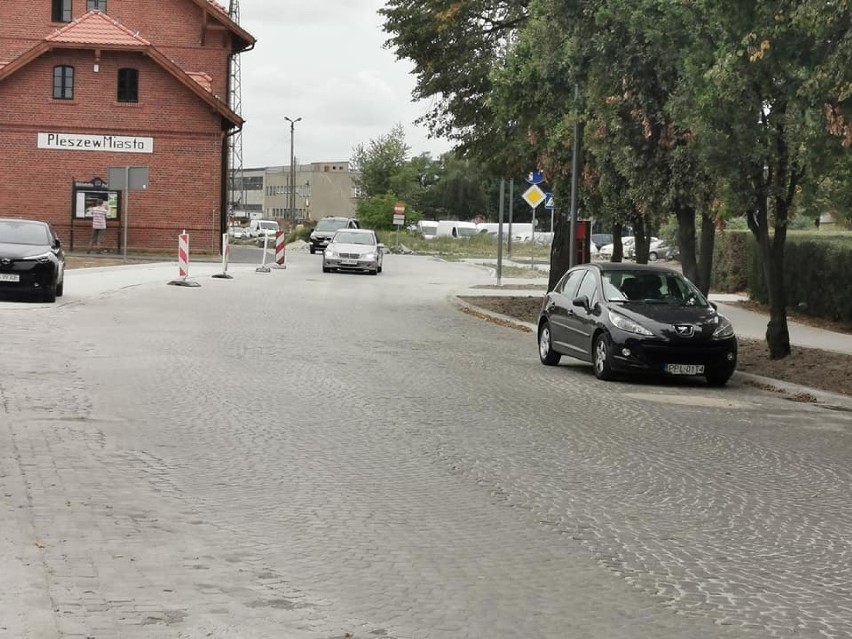Ulica Kolejowa w Pleszewie jest już przejezdna