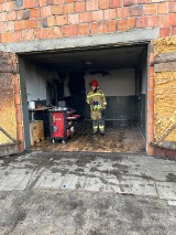 Pożar w budynku gospodarczym w miejscowości Kwileń. Ogień został ugaszony jeszcze przed przybyciem służb