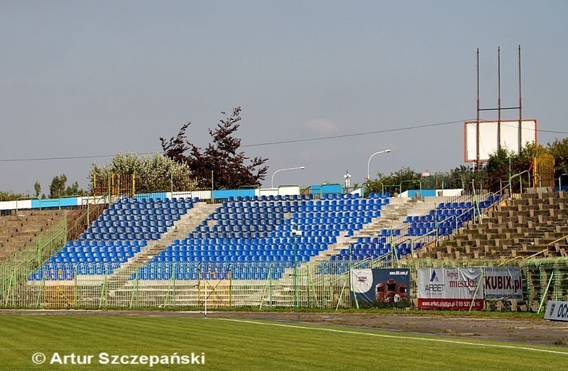 Stadion Stomilu Olsztyn zamknięty przez PZPN