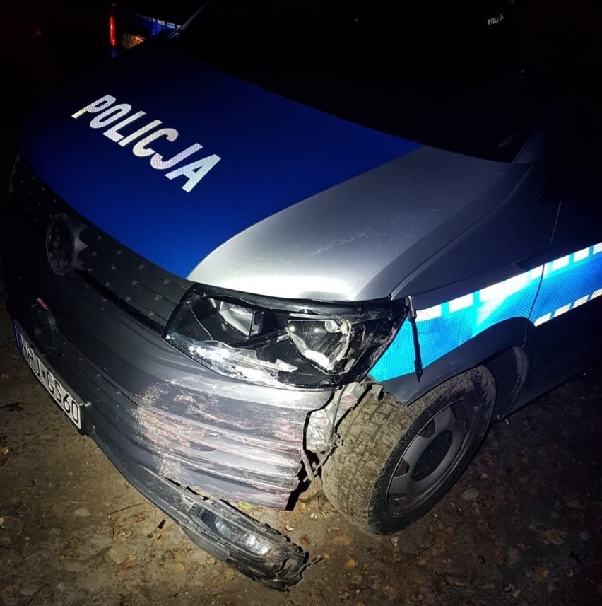 Policjanci z Namysłowa ścigali kierowcę mazdy.