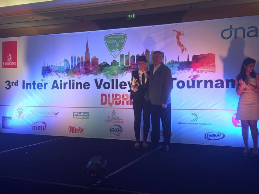 Złotowianka na Inter-Airline Volleyball Tournament