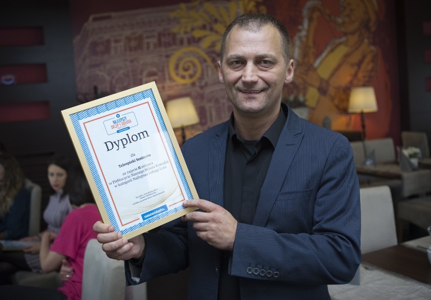 Robert Szczepański, prezes firmy Infomedic, z 2. nagrodą w...