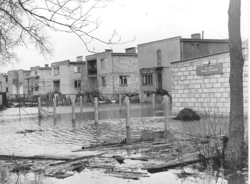 Stargard Szczeciński. Powódź – rok 1979.