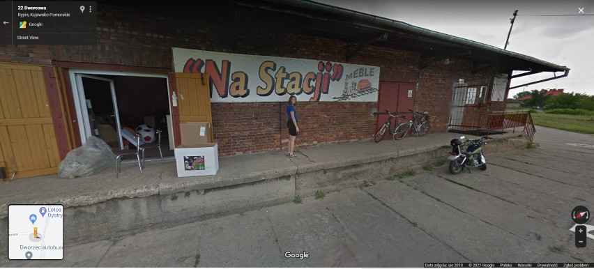 Tak wyglądają mieszkańcy Rypina w Google Street View. Zobacz zdjęcia z Google Maps
