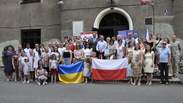 W Porębie Wielkiej (gm. Oświęcim) otwarty został ośrodek dla uchodźców z Ukrainy