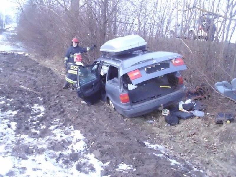 Wypadek w Ruskiej Wsi 4 marca 2013