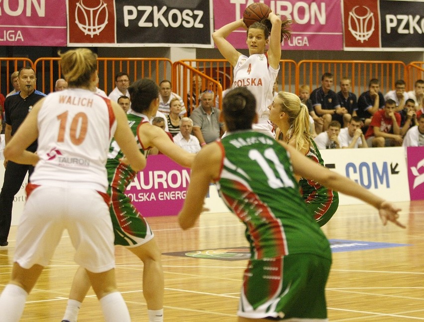 Władysławowo - Cetniewo. Mecz koszykówki Polska - Bułgaria