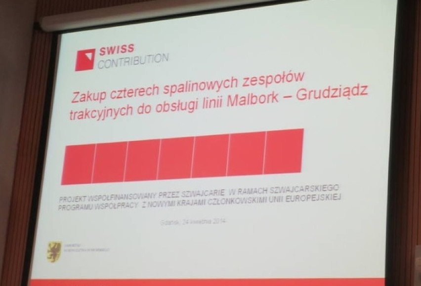Linię kolejową Malbork-Grudziądz będą obsługiwały nowe szynobusy PESY