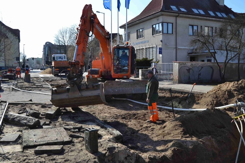 Armii Krajowej w Lęborku - trwa remont