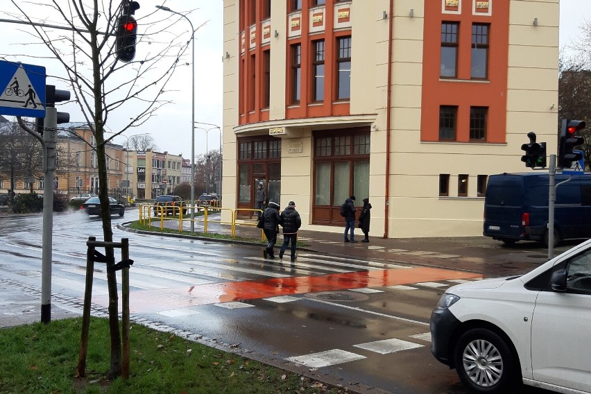 Przejście na ul. Jagiełły ma być doposażone w sekundniki dla...