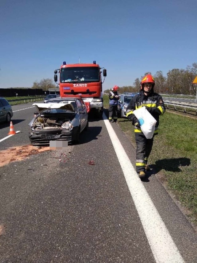 Do wypadku doszło przy węźle w Mysłowicach z trasą S1