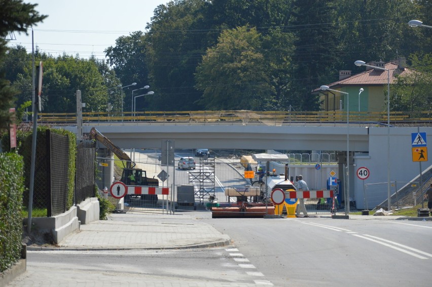 Ulica Gumniska przejezdna po tym, jak część Tarnowa stanęła w korkach 