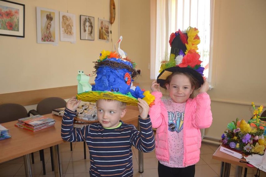 Konkurs na kapelusz wielkanocny. Zobaczcie jaką fantazję mają mieszkańcy gminy Damasławek. ZDJĘCIA