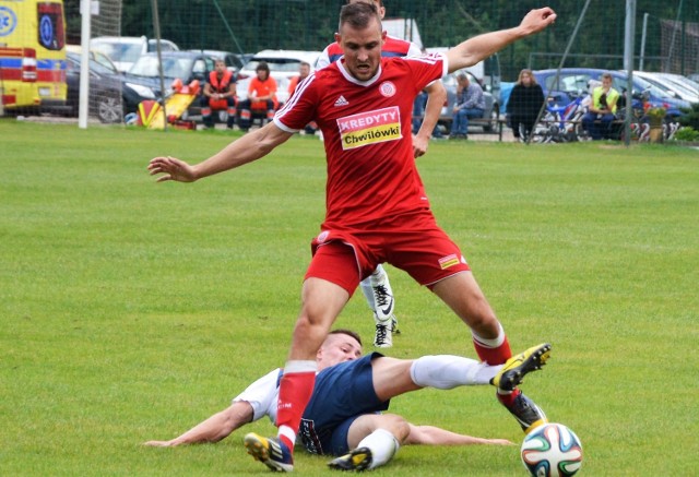 Krzysztof Hałgas strzelił pierwszą bramkę dla Soły Oświęcim w jej sparingu przeciwko BKS Bielsko-Biała (2:2).