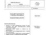 Matura 2014 - język polski (poziom podstawowy) [ODPOWIEDZI, ARKUSZ CKE, PYTANIA]