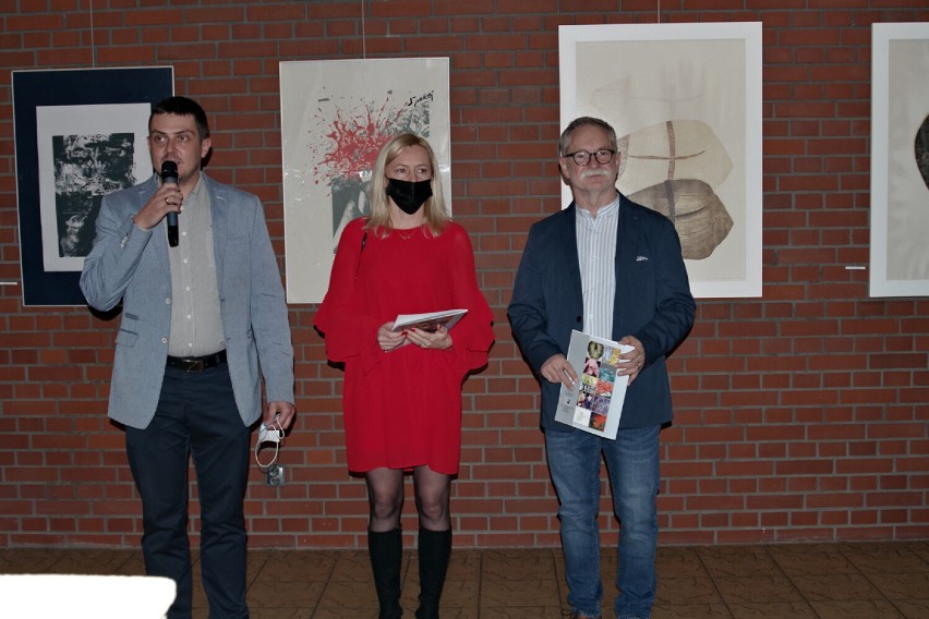 Wernisaż wystawy absolwentów IV LO w Olkuszu