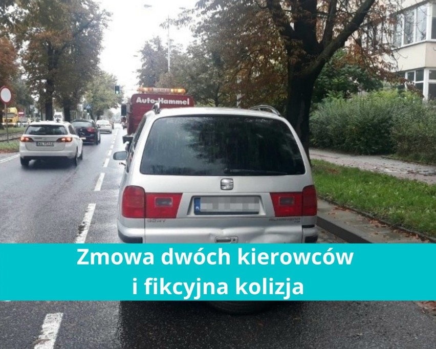 2.Zmowa dwóch kierowców i fikcyjna kolizja...