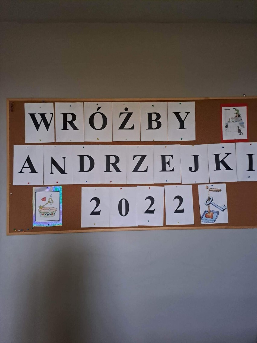 Andrzejki w SP Nowa Wieś Zbąska. Były wróżby i mnóstwo radości - 30.11.2022