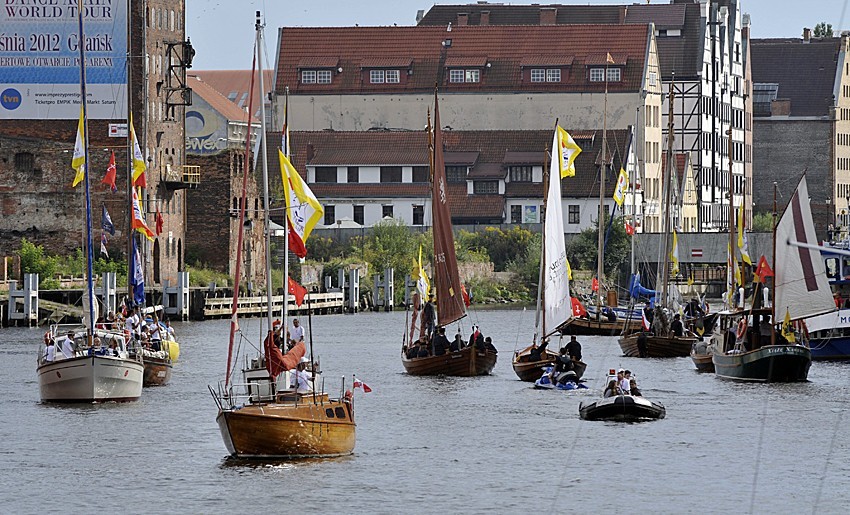 Parada na Motławie zakończyła V Zlot Olditmerów w Gdańsku