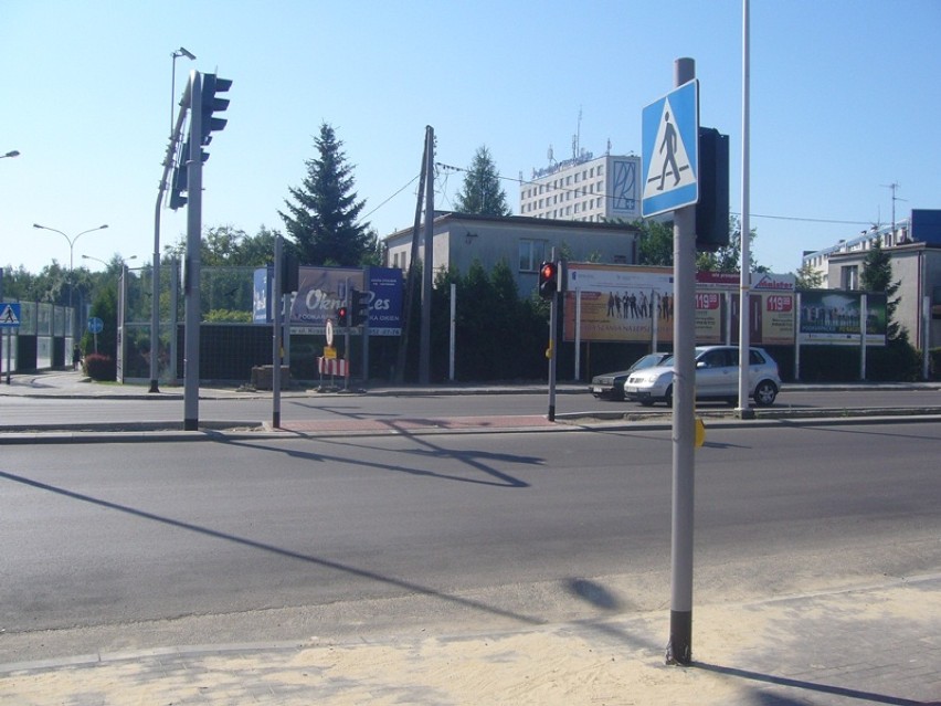 na tym skrzyżowaniu chyba zapomniano o rowerzystach