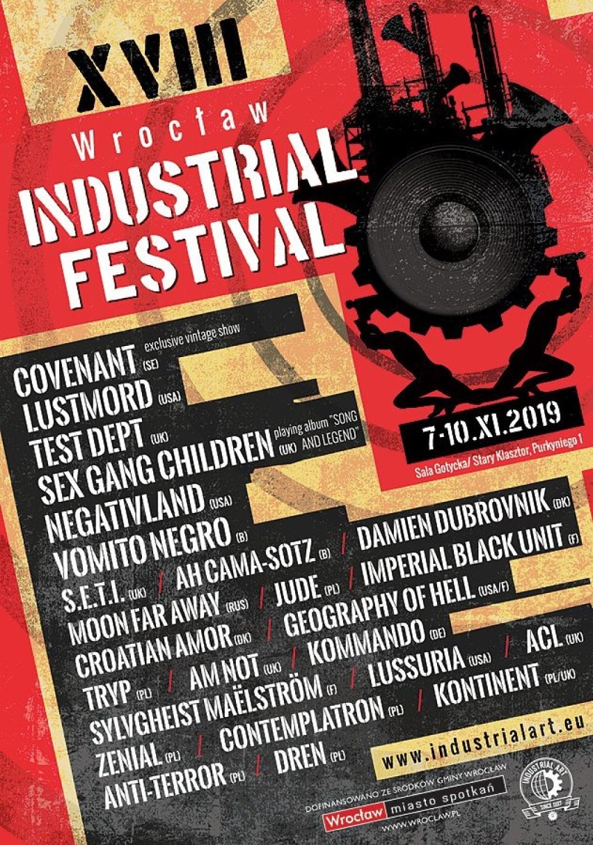 Wrocław Industrial Festival prezentuje sztukę awangardową...