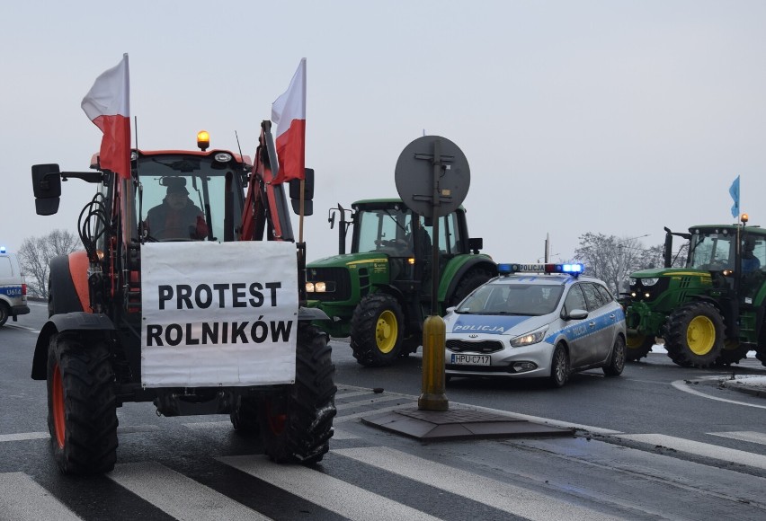 Protest rolników w Skalmierzycach. Chodziło o niekorzystny...